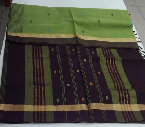 MANAMEDU COTTON SAREES WITH BLOUSE